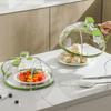 Крышка для микроволновой печи для еды с парогенератором, прозрачная крышка для микроволновки с ручкой и вентиляционным отверстием для кухни, подарки на новоселье