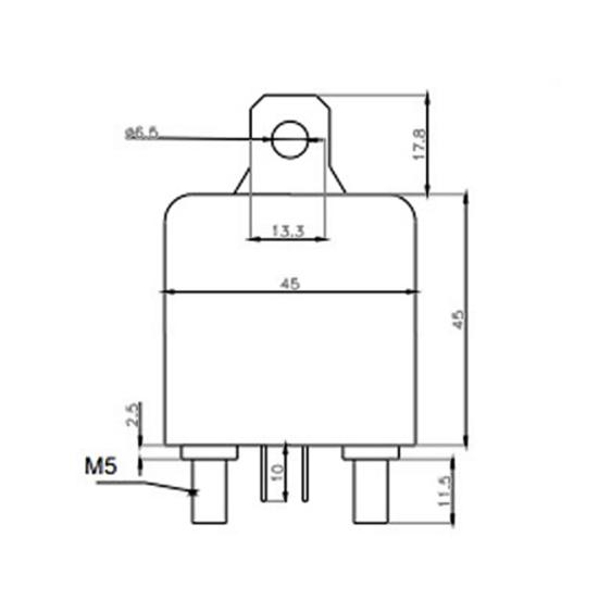 Wm686 100A Rl/180 12V DC пылезащитный автомобильный предохранитель реле стартера автомобиля аксессуар