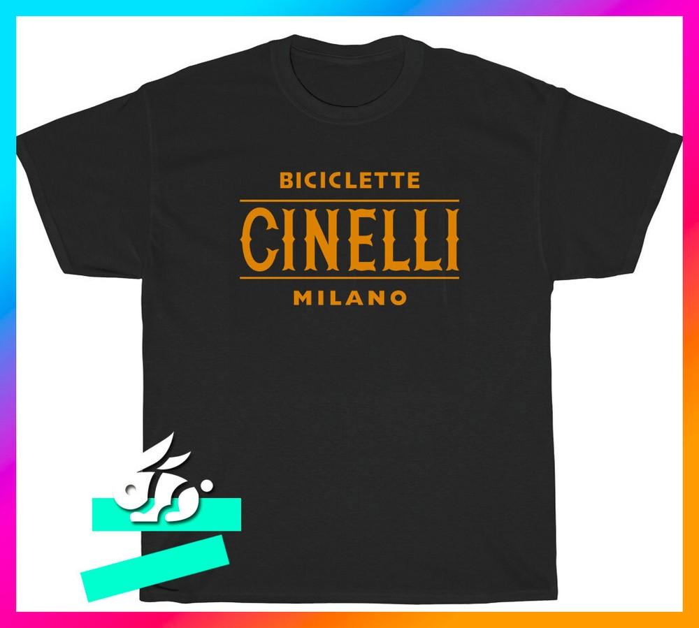 Новая американская смешная футболка Cinelli Biciclette Milano Logo РАЗМЕР S-5XL Унисекс Футболка