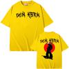 Eladio Carrion Don Kbrn Album 2025 Tour Double Sided Print T Shirts Men Women Gothic Clothes Hip Hop T-shirt 100% Cotton T Shirt