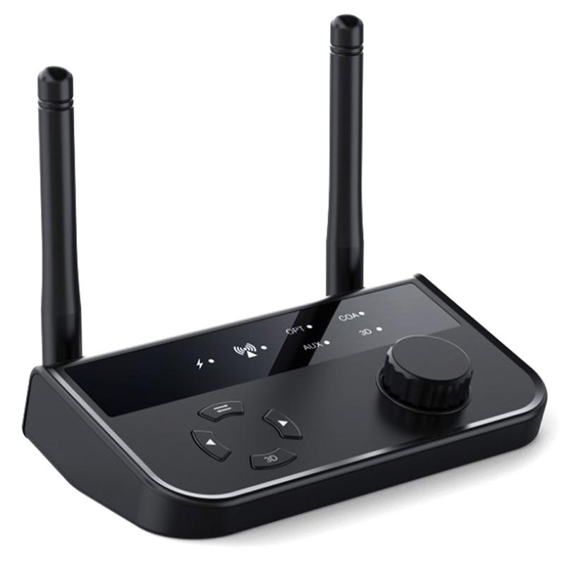 3D Стерео Bluetooth 5.3 Приемник 3,5 мм Aux Аналоговый Цифровой Аудио Сигнал Выход Беспроводной Адаптер Для Автомобильной Колонки