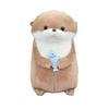 New 11cm Otter Doll Cute Little Otter Little Animal Plush Toy Cute Internet Red Wind Mini Doll Table Decoration Christmas Gift