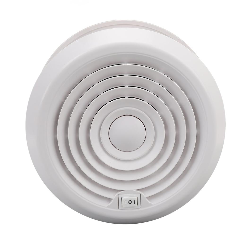 12V RV Roof Exhaust Fan 5000rpm Round Ventilation Ceiling Vent Fan with Screen for Camper Trailer Motorhome Yacht