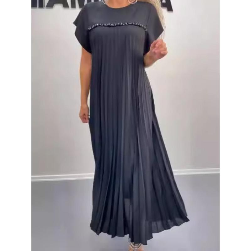 Women's Summer Pleated Sexy Fashion A-line Dress