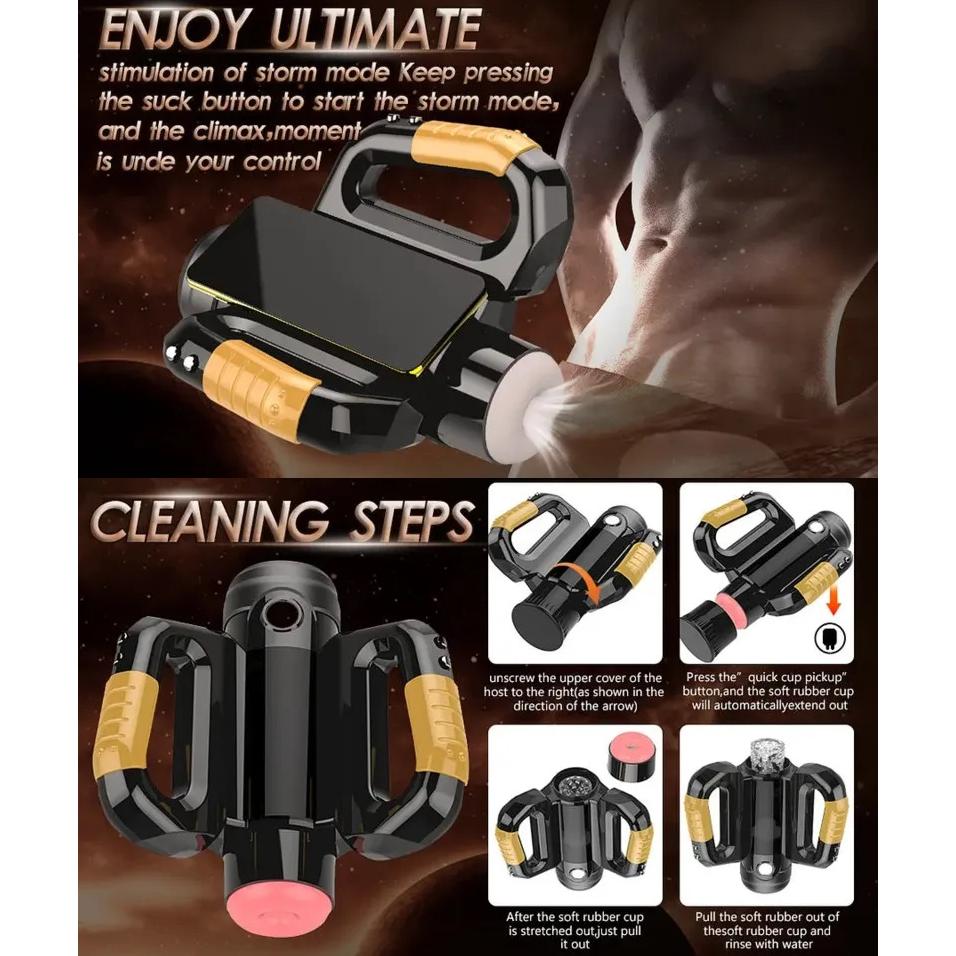 Товары для взрослых 18+, электрическое телескопическое устройство для мастурбации, мужской штокер, вращающаяся двухсторонняя ручка с держателем для телефона