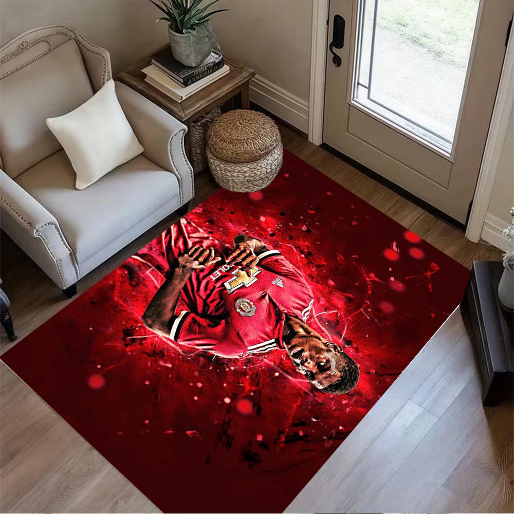 Man Player Celebration Carpet Suitable for Decorate room Living Rooms Game Room Balcony Anti-slip Rug Decorate Offices Gift for Festivals