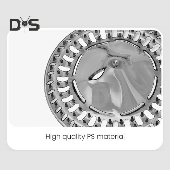 10 шт. Пластиковые заглушки для волос в сливном отверстии для пола, сетчатые крышки, простая установка, средство для домашнего обслуживания