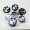 2Pcs 74mm 82mm Vehicle Front Rear Logo Decorative Housing Kit For BMW E61 F90 F07 F11 F18 Series