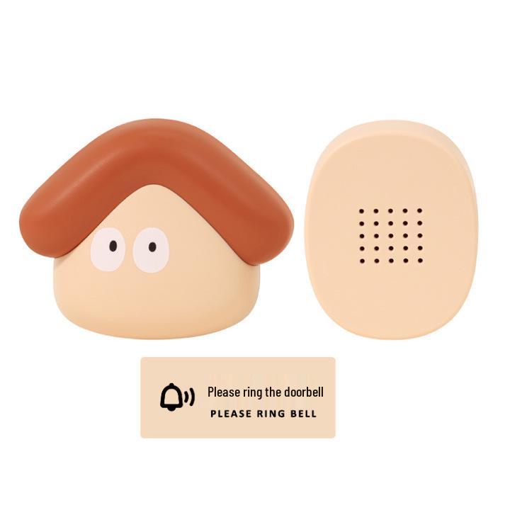 Nordic Cute Wireless Doorbell for Bedroom and Main Door - Lucy & Pete Design