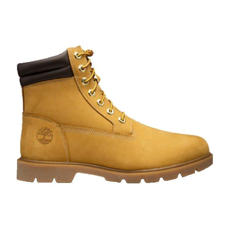 Timberland Женские водонепроницаемые ботинки 'Wheat' из липы, 6 дюймов, широкая посадка A1ODRW
