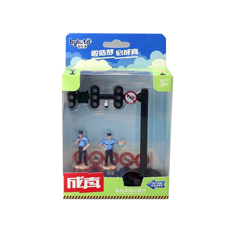 Plastic Traffic Signal Signal Light With Inertia Control For Childrens Educational Toy