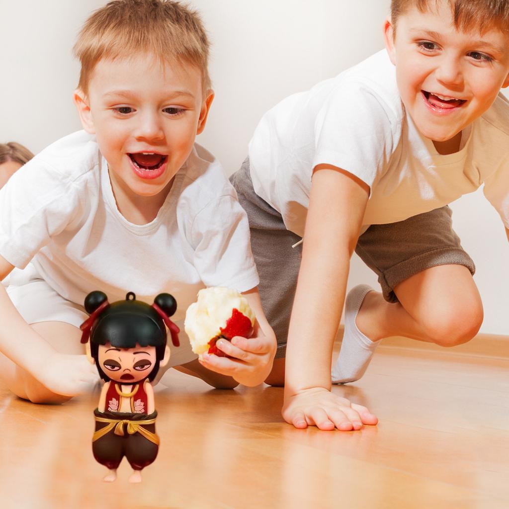 Нажмите, чтобы изменить лицо забавная игрушка милый аниме-мультяшный персонаж украшения в форме, игрушки, детские подарки, декоративные украшения