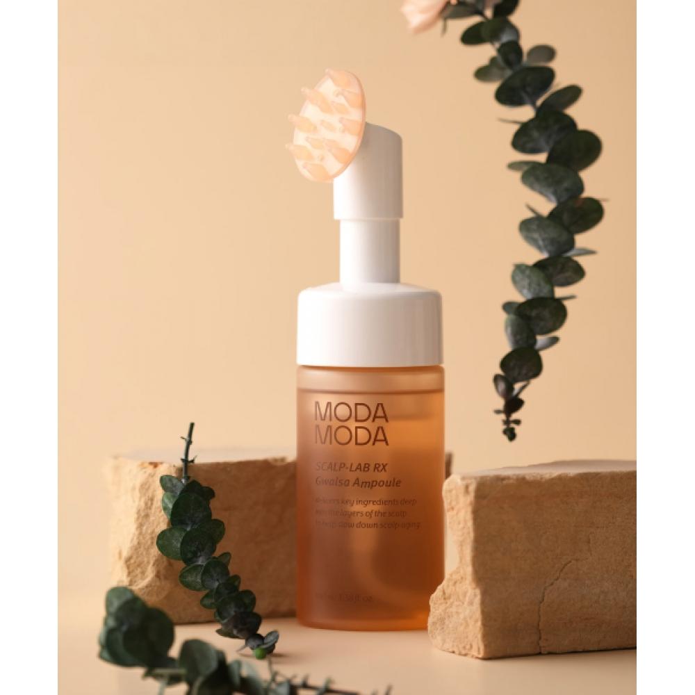 Modamoda Scalp Lab RX RX Ампулы для кожи головы 100 мл x 3 Для помощи в уменьшении выпадения волос Снижение кислотности Антивозрастной уход за кожей головы