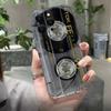 Retro Creative Audio Tape Pattern Case For Samsung Galaxy S25 S24 S23 S22 Ultra Plus S21 FE A56 A35 A55 A34 A54 A53 Clear Cover