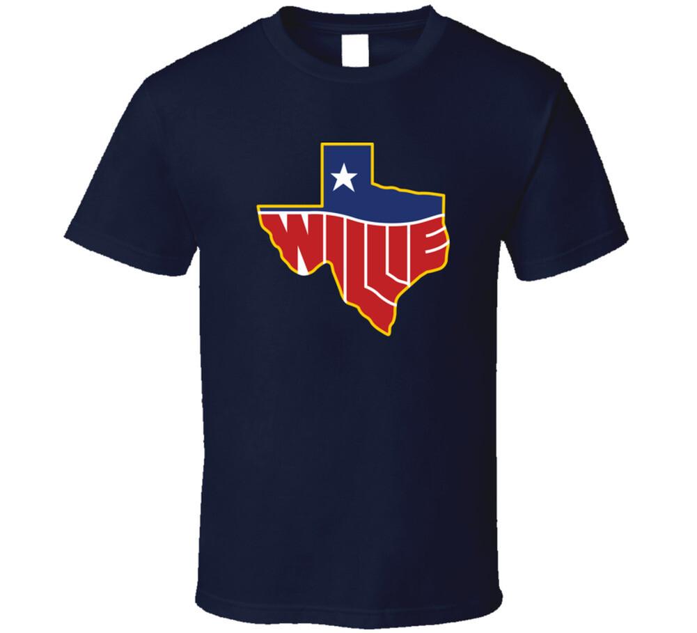 Willie Nelson, T-Shirt Mens Womens Tees Top, Texas, Country Music, Tour, Retro
