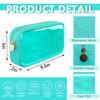 Transparent Nylon Makeup Bag Travel Bag Wash Bag Cosmetics Zipper Bag Makeup Storage Box Ladies and Girls