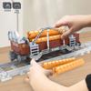154 детали: деревянные вагоны, строительные блоки MOC, мелкие детали, игрушки, паровозы, игрушки для детей, подарки.