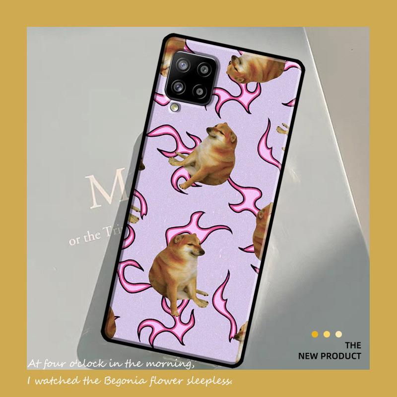 Чехол Doge Dog Cheems Meme для Samsung Galaxy A54 A34 A13 A23 A33 A53 A73 A12 A22 A32 A52 A51 A71 A14