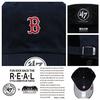 Кепка 47BRAND Low Cap MLB Major League Baseball Boston Red Sox Authentic Navy F Size [B-BSNR02GWS-NY] (01) (унисекс)