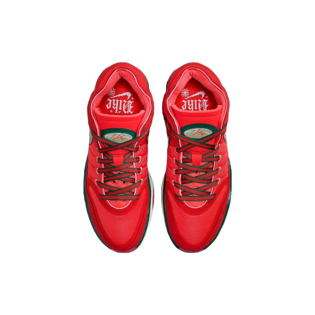 Nike Air Zoom GT Hustle 2 EP Christmas Unisex Sneakers Red Track-Red Metallic-Silver DJ9404-601