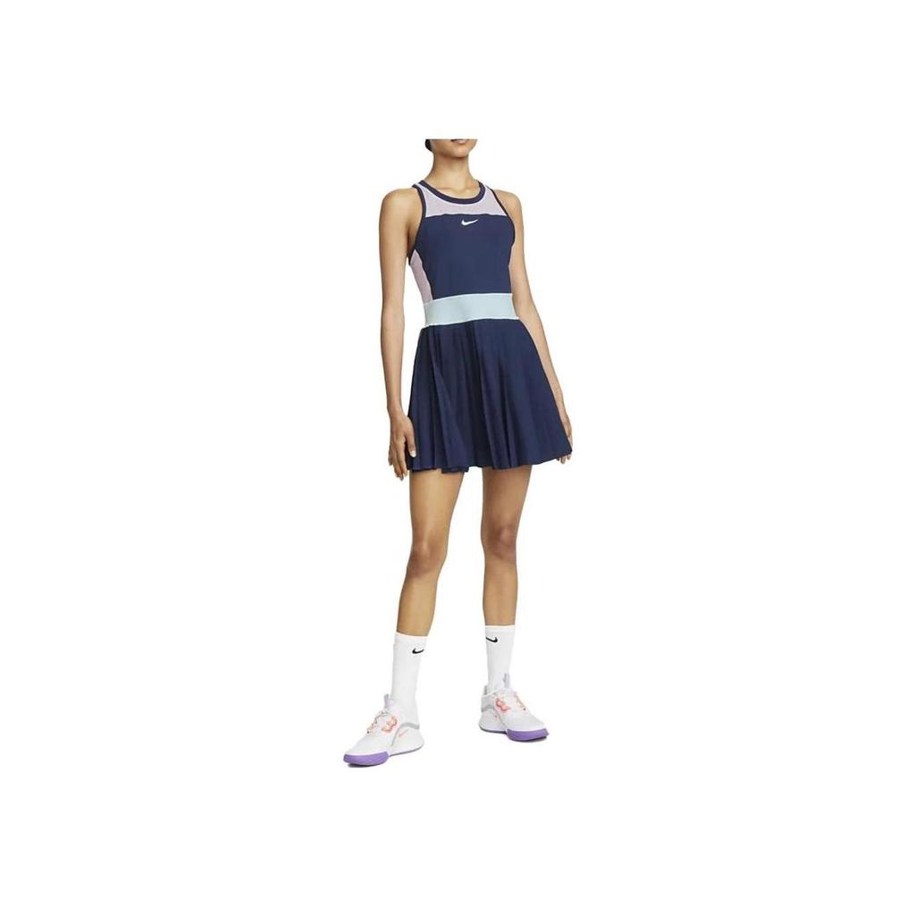 Nike Женское теннисное платье Court Dri-FIT Slam DV0360-410