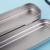 Practical Rectangular Metal Student Stationery Storage Box Pencil Case Gifts Container Iron Case