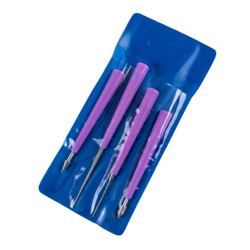 Алмазный надфиль Бисероплетение Инструменты для увеличения отверстий Жемчужные стеклянные бусины Ювелирные инструменты