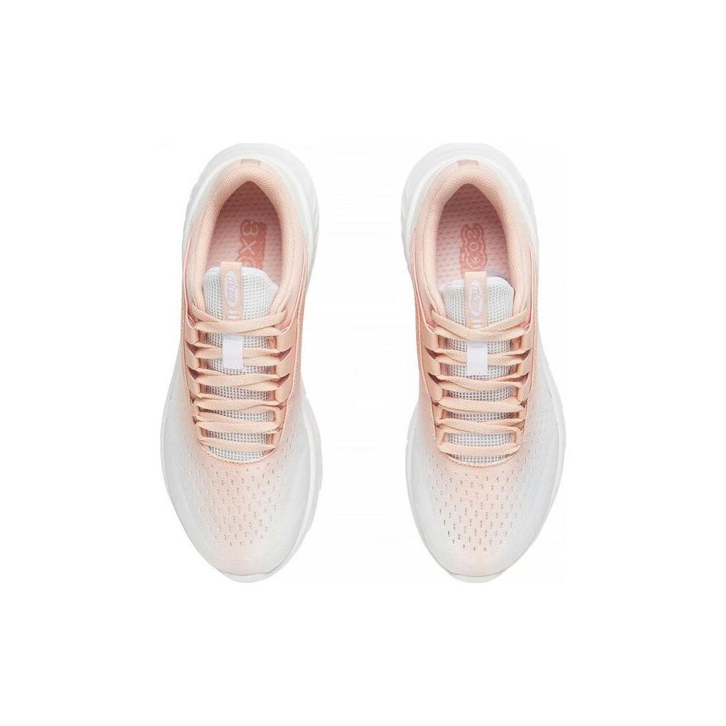 Кроссовки женские Li Ning Eazgo Durable Breathable Low Top Running Shoes White Pink ARST036-4