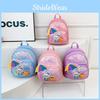Bright Rabbit Sequin Pattern Backpack With Pu Fabric For Learning Schoolbag