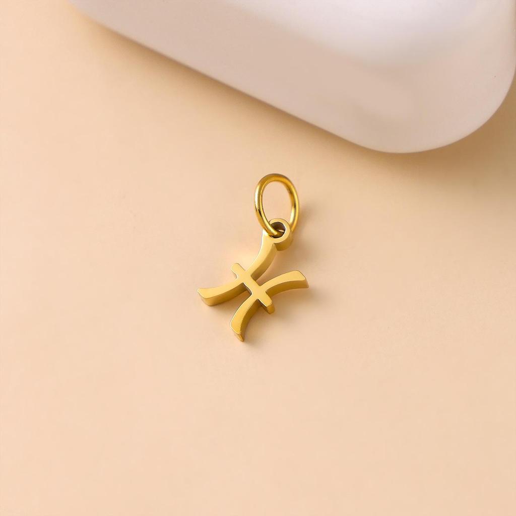 Подвески-ожерелья из нержавеющей стали «Двенадцать созвездий» – Элегантный, маленький и изысканный дизайн