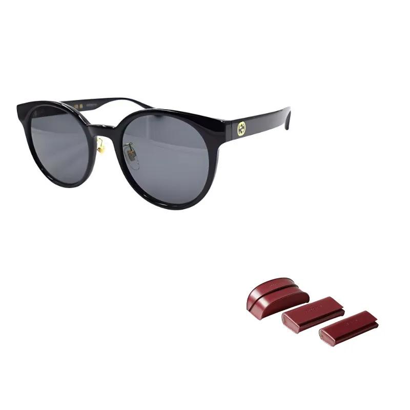 GUCCI Eyewear Round Frame Sunglasses (Unisex) Sunglasses GG1339SK 002