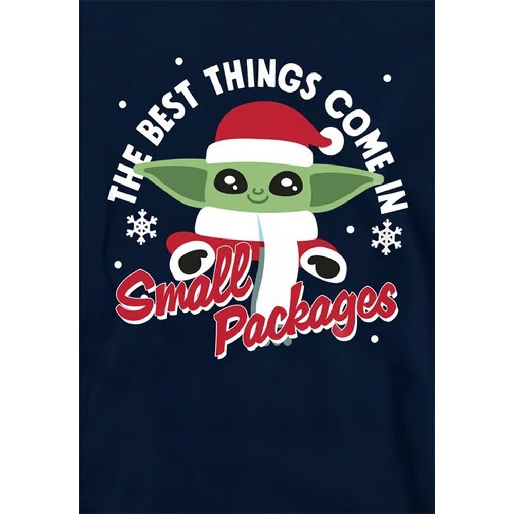 Star Wars The Mandalorian Childrens/Kids Grogu Snowflake Christmas Hoodie