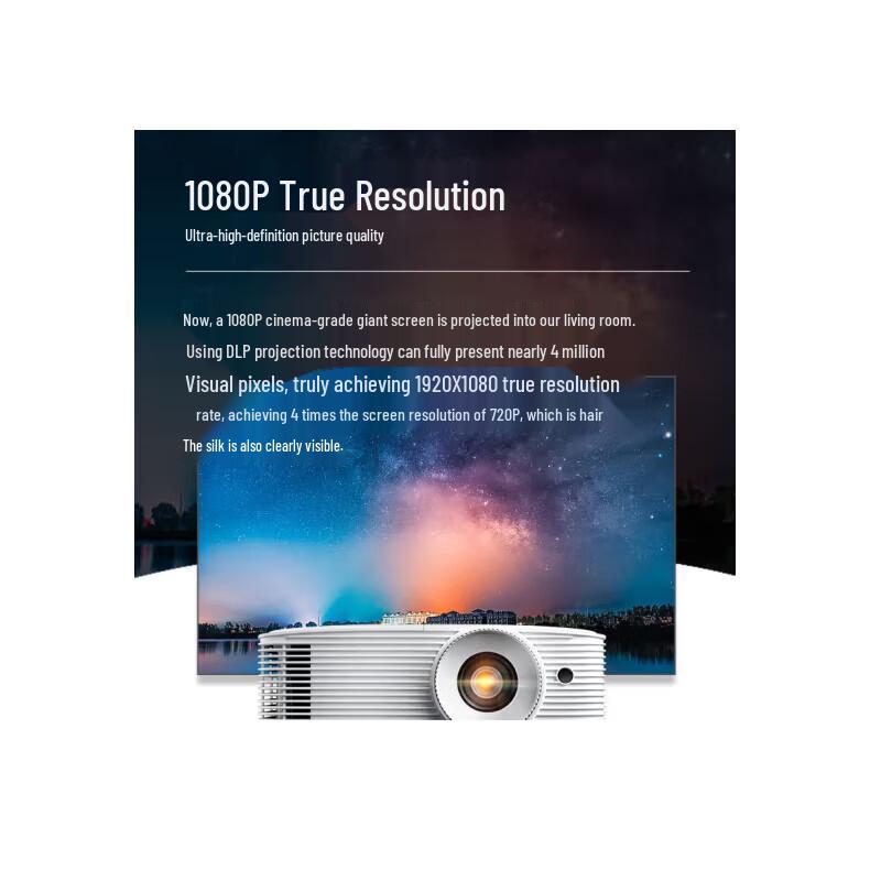 Optoma EH412 1080P Business & Home Projector (CN version)