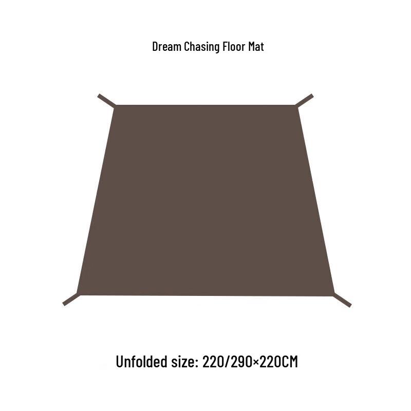 Mobi Garden NX21672008 Tent Rear Room Groundsheet