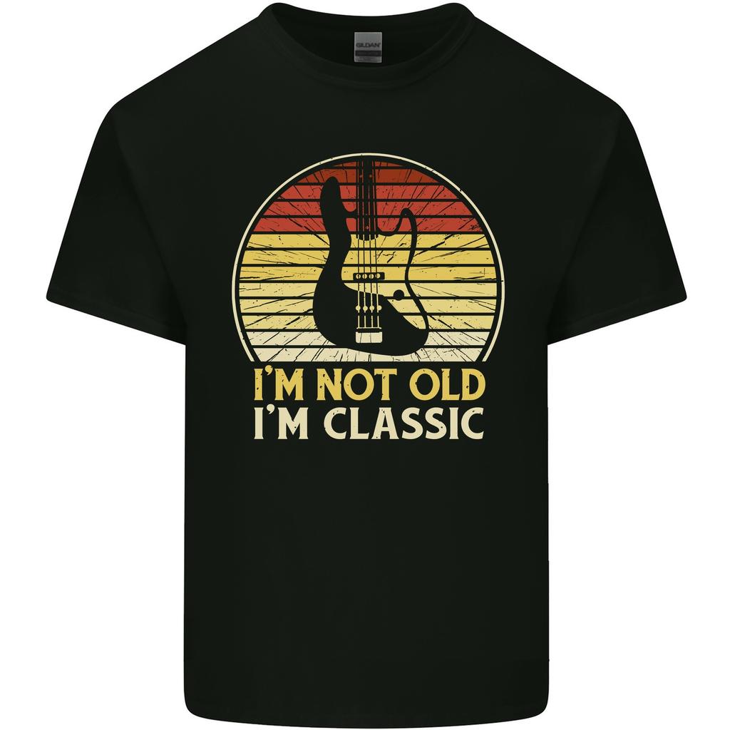Im Not Old Classic Guitar Rock n Roll Punk Mens Light Cotton T-Shirt