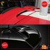 Durable-For MINI F55 F56 Red Car Rear Trunk Roof Spoilers Primer Auto Tail Wing Decoration Exterior Modification Protective Part