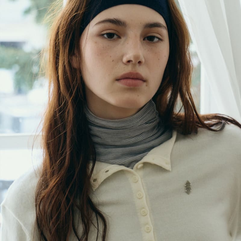 JOLIE ENVOL вер.WOOL100 Вязаная повязка для волос (3 ЦВЕТА)
