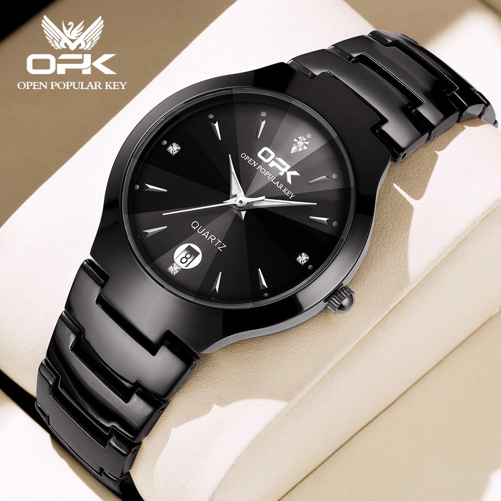 OPK8105 Men's Watch Quartz Watch Diamond Mirror with Calendar