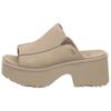 New Heights Comfortable Versatile Casual Commuting Simple Non-Slip Slide Sandals Women Sandals Beige 1167476-MDSD