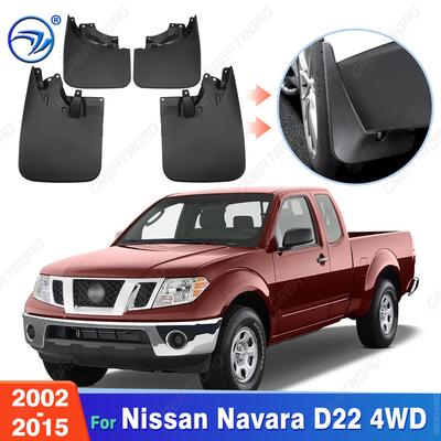 Для Nissan Navara D22 Пикап 4X4 4WD 2002-2015 Брызговики Грязезащитные щитки Защитные щитки от грязи Брызговики Автомобильные Аксессуары