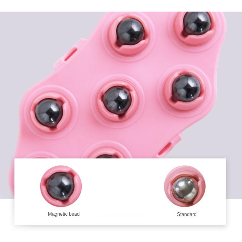 Roller Ball Body Massage Glove Anti-Cellulite Muscle Pain Relief Relax Massager For Neck Back Shoulder Buttocks Face Lift Tools
