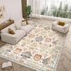 VIKAMA Bohemian Imitation Cashmere Carpet Home Decor Living Room End Table Full Floor Mat Soft Comfortable Bedroom Bed Rug