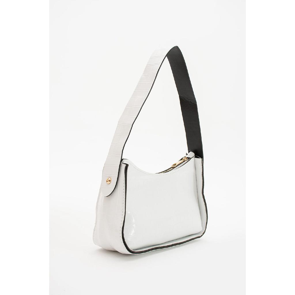 Women's 2 Pack Crocodile Patterned Baguette Bag Stylish Handbag Suitable For Daily Use