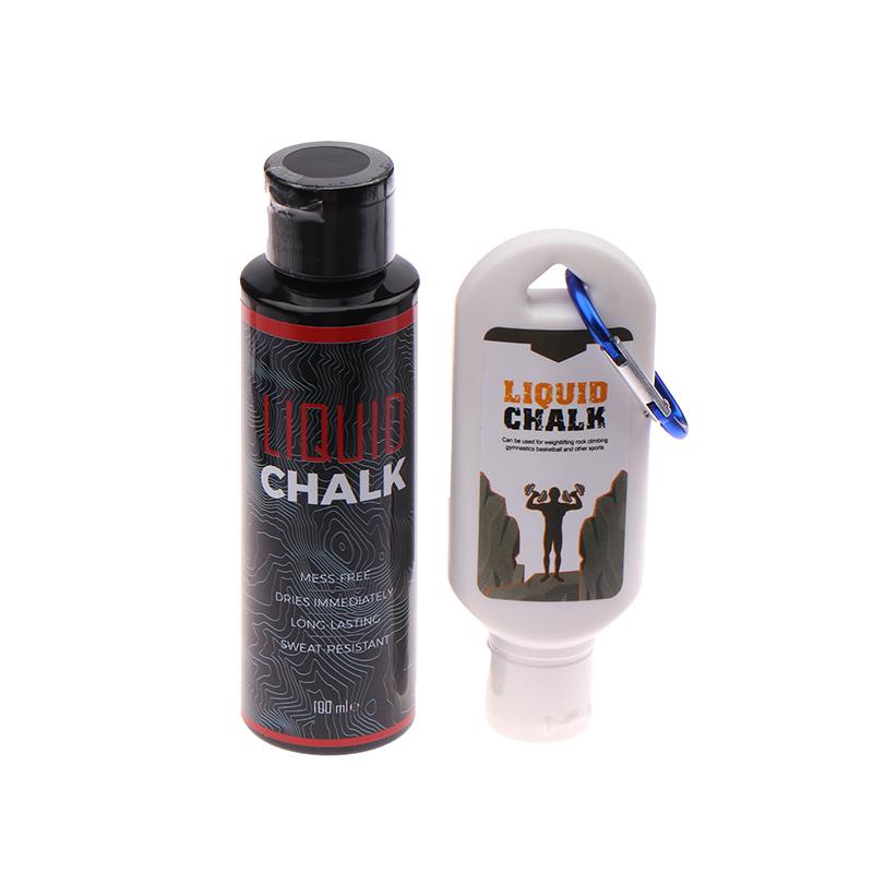 50/100 мл жидкий мел магниевый порошок фитнес тяжелая атлетика противоскользящий крем улучшает сцепление тяжелая атлетика скалолазание спортзал спорт