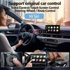 Адаптер 2 в 1 проводной в беспроводной Carplay Android Auto AI Box Play & Plug для штатной проводной системы CarPlay AA навигационная система