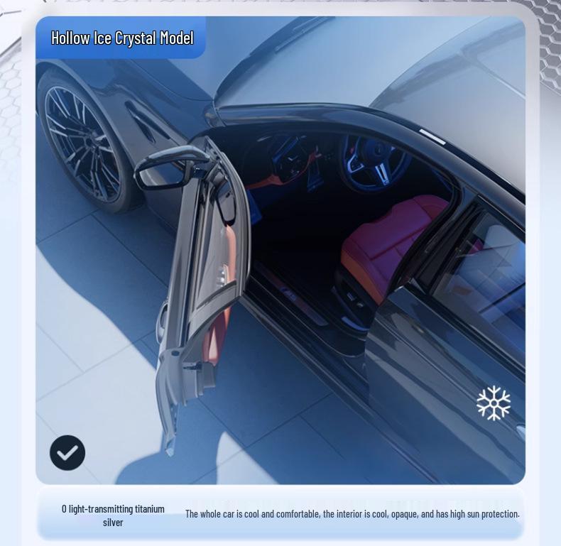 Автомобильный зонт-шторка Geely для теплоизоляции и защиты от солнца (Xingrui, Xingyue, LS Boyue, Emgrand GS, Binyue, Borui, Binrui)