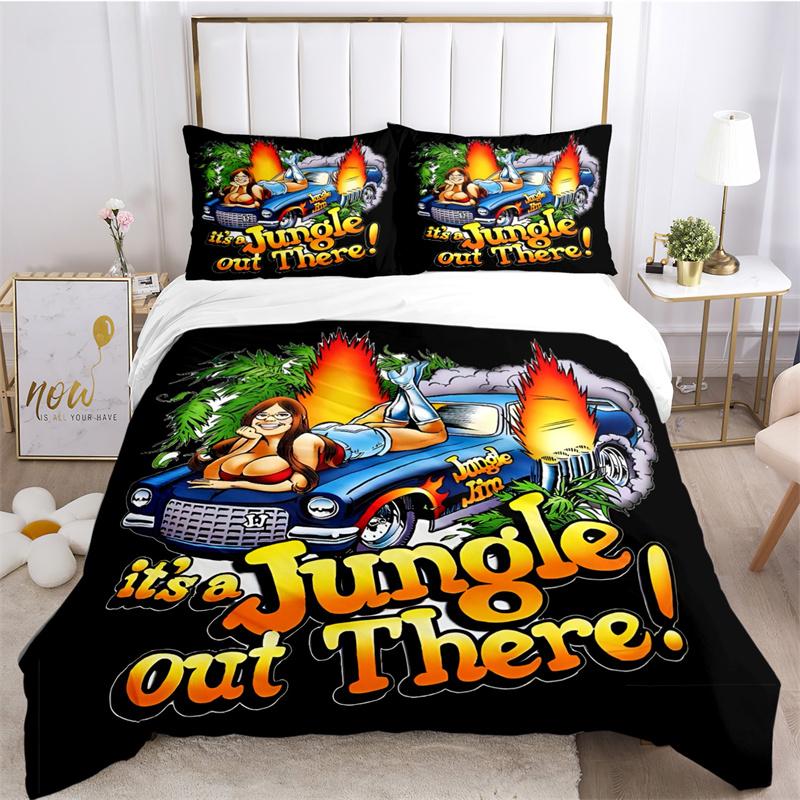 Мультяшный забавный крыса Финк постельное белье пододеяльник с наволочкой домашний текстиль Twin Full Queen King детский подарок