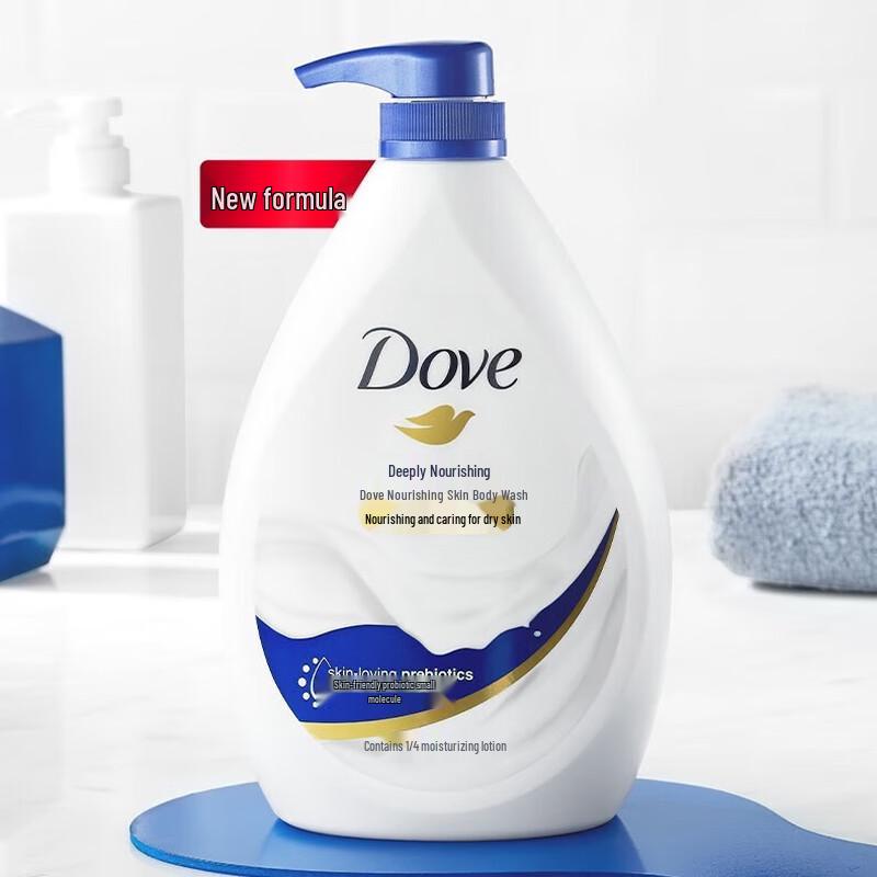 Dove Deeply Nourishing Shower Gel (2 x 720g)