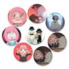 32/44/58mm SPY X FAMILY Enamel Pin Anime Brooches Anya Forger Cute Head Lapel Pins Cartoon Badge Backpack Hat Jewelry Accessories Gift