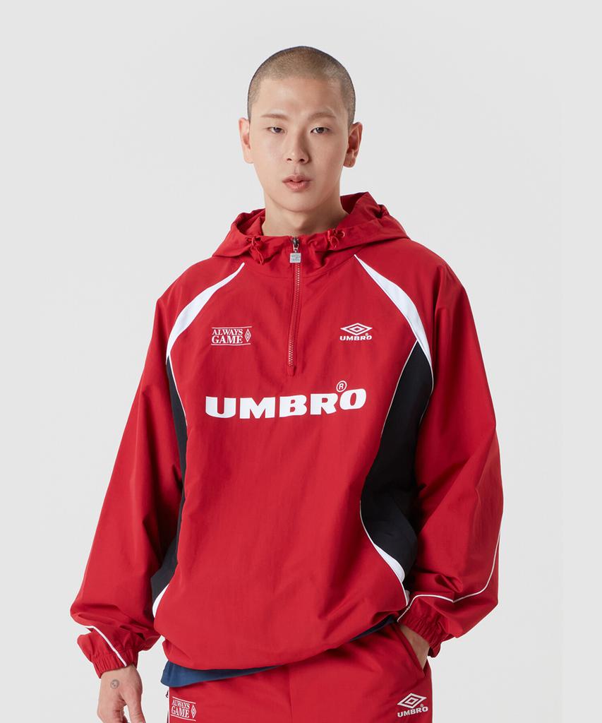 Umbro Hbl Спортивный Повседневный Анорак с Капюшоном Красный (Uq123Cwt21) (Тип)